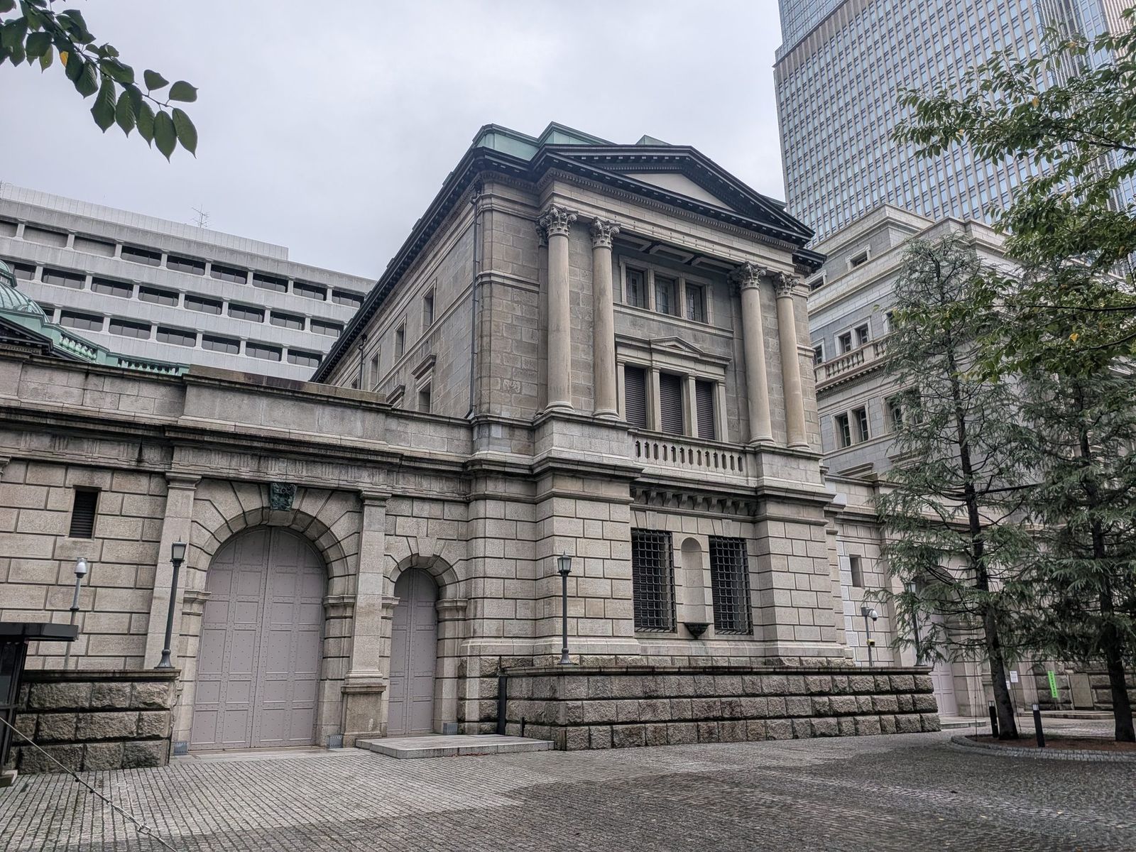 The Bank of Japan building in Tokyo